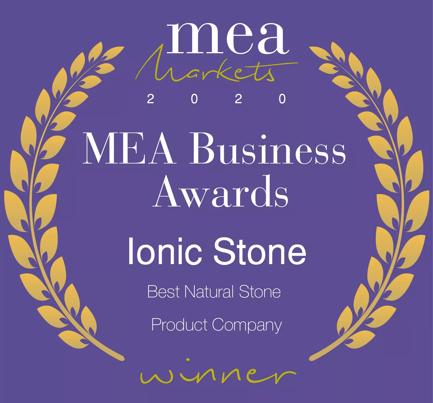 Ionic Stone, inovatif ürünleriyle en iyi doğal taş üreticisi seçildi
