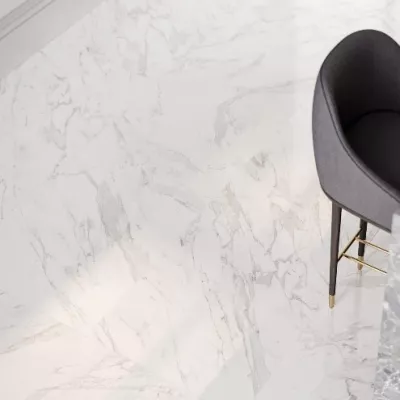 White Marble Affect Porcelain
